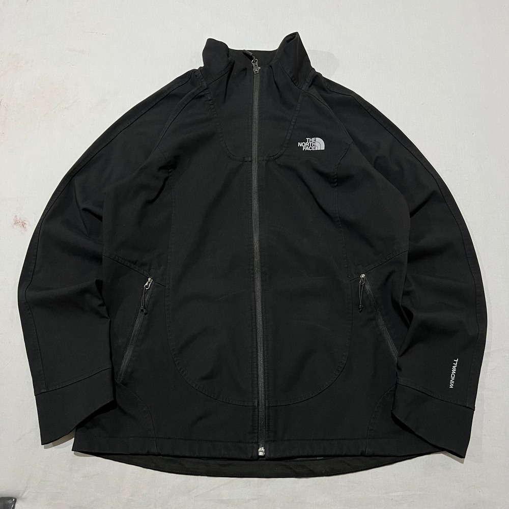 The North Face Womens Black WindWall Windbreaker Jacket Large Outdoor Gorpcore